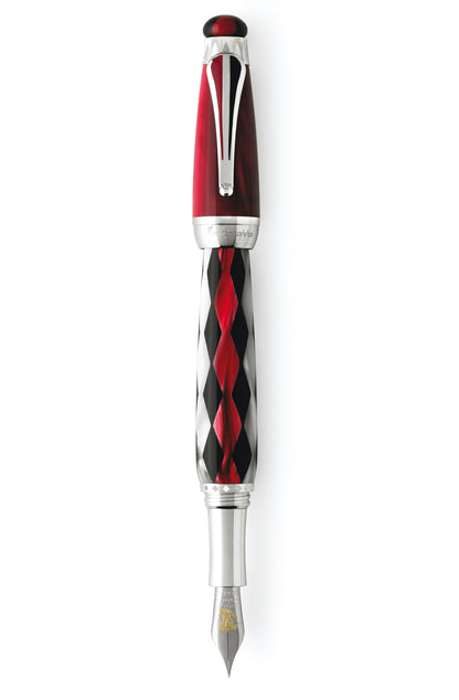 Montegrappa Invito a Rigoletto Sterling Silver Limited Edition Fountain Pen ISRGNRGR, 2013