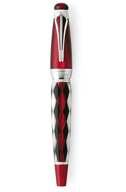 Montegrappa Invito a Rigoletto Sterling Silver Limited Edition Fountain Pen ISRGNRGR, 2013