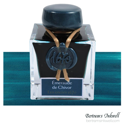 Jacques Herbin 1670 Émeraude de Chivor Fountain Pen Ink Bottle 50ml