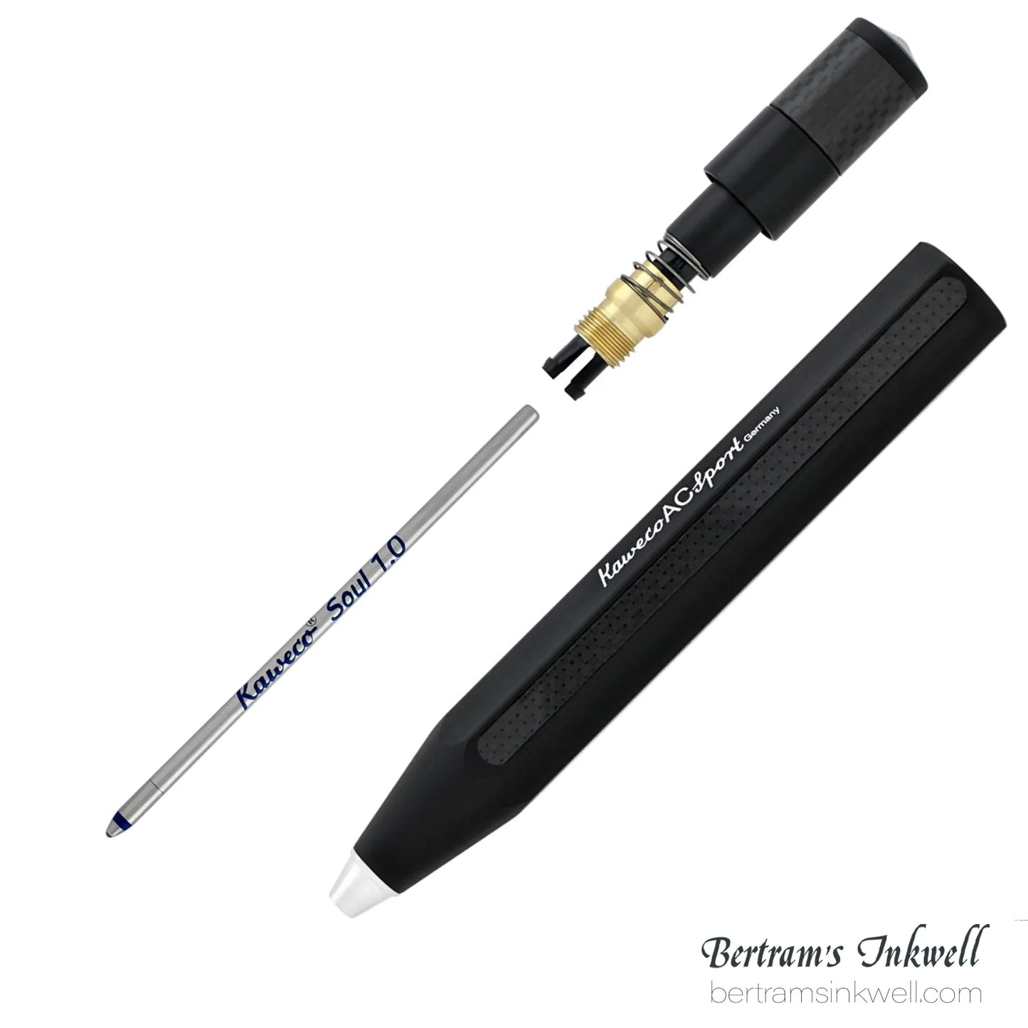 Kaweco AC Sport Carbon Black Ballpoint Pen
