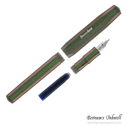 Kaweco Lunar Sport Shadow Green Fountain Pen