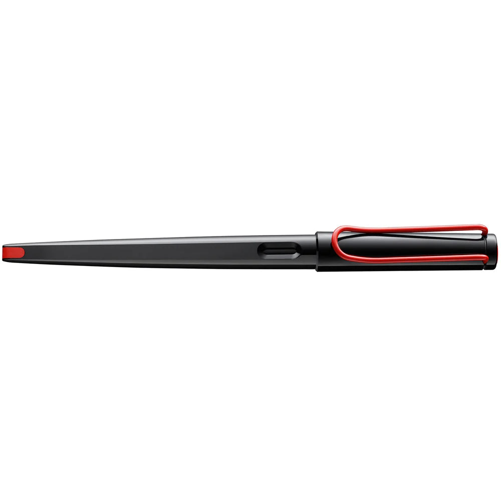 Lamy Joy AL Shiny Black with Red Clip Calligraphy Fountain Pen