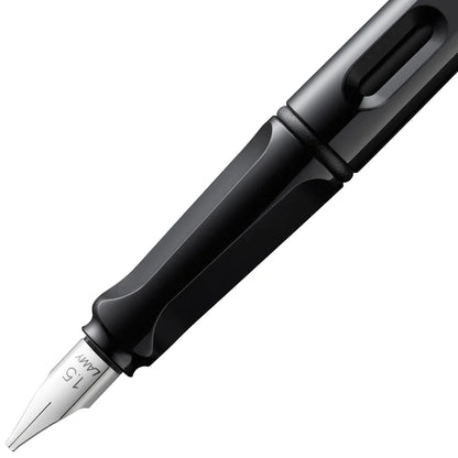 Lamy Joy AL Shiny Black with Red Clip Calligraphy Fountain Pen