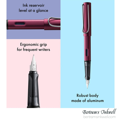 Lamy Al-Star Black Purple Fountain Pen