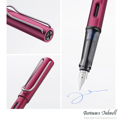 Lamy Al-Star Black Purple Fountain Pen