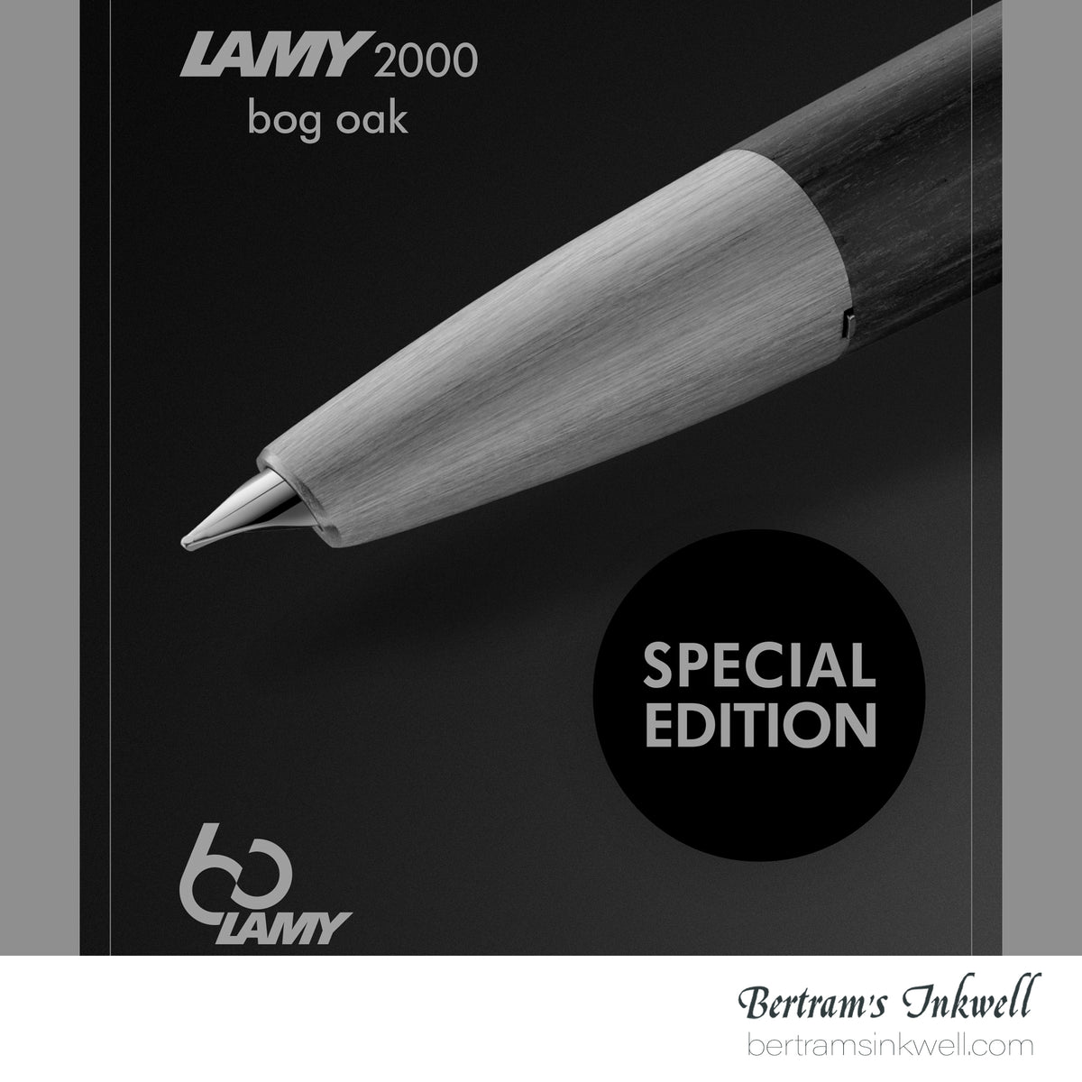 LAMY 2000 Bog Oak Fountain Pen and Book Set - Limited Edition