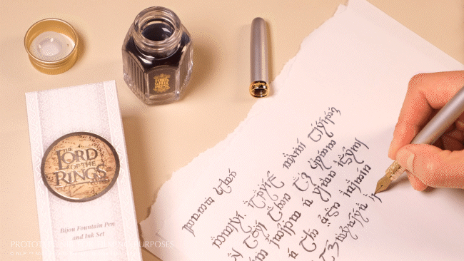 Ferris Wheel Press x LOTR "Ringbearer" Fountain Pen Set Special Edition