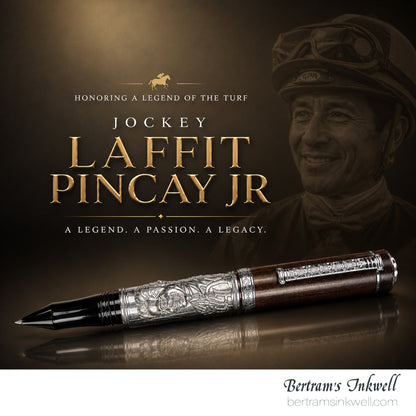 Laban Laffit Pincay Jr Tribute Sterling Silver Limited Edition Rollerball