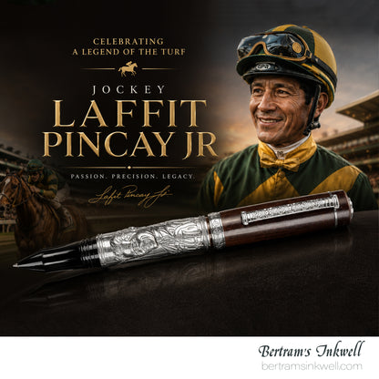 Laban Laffit Pincay Jr Tribute Sterling Silver Limited Edition Rollerball
