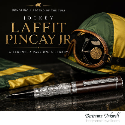 Laban Laffit Pincay Jr Tribute Sterling Silver Limited Edition Rollerball