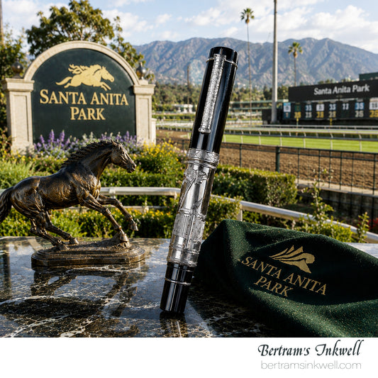 Laban Santa Anita Park Tribute Sterling Silver Limited Edition Fountain Pen