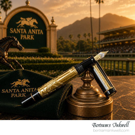 Laban Santa Anita Park Tribute Vermeil Limited Edition Fountain Pen