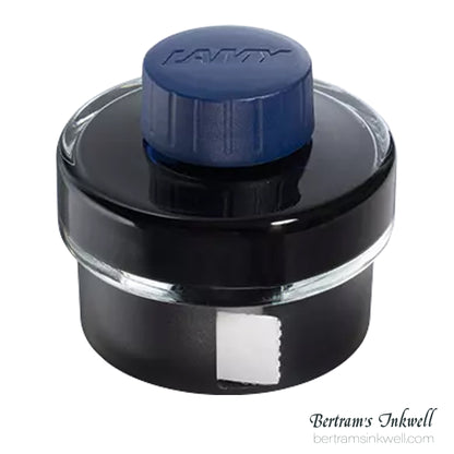 Lamy Blue Black With Blotting Paper Fountain Pen Ink Bottle 50ml