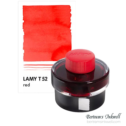 Lamy Red With Blotting Paper Fountain Pen Ink Bottle 50ml