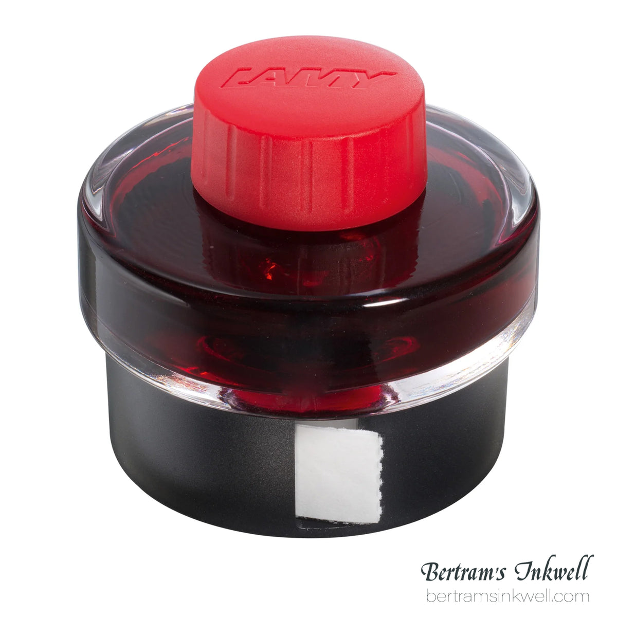 Lamy Red With Blotting Paper Fountain Pen Ink Bottle 50ml