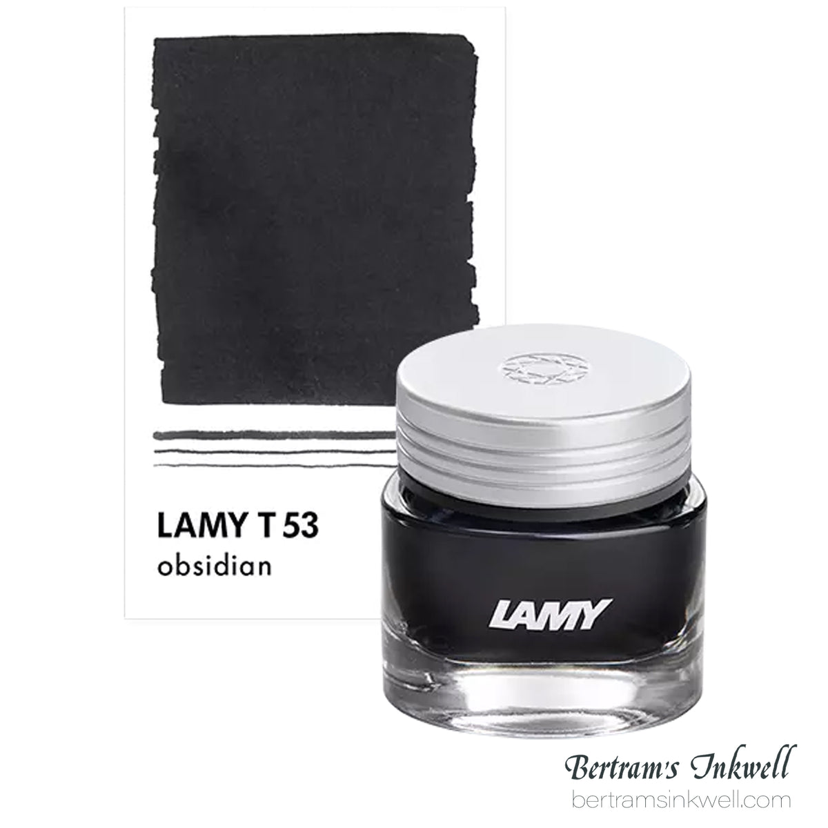 Lamy T53 Obsidian Fountain Pen Ink Bottle 30ml