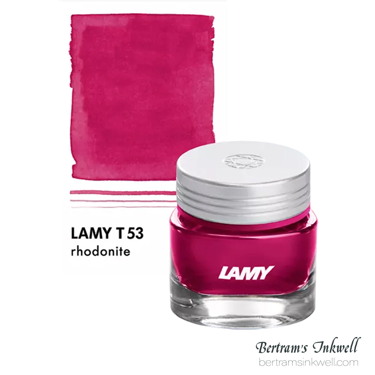 Lamy T53 Rhodonite Fountain Pen Bottled Ink 30ml