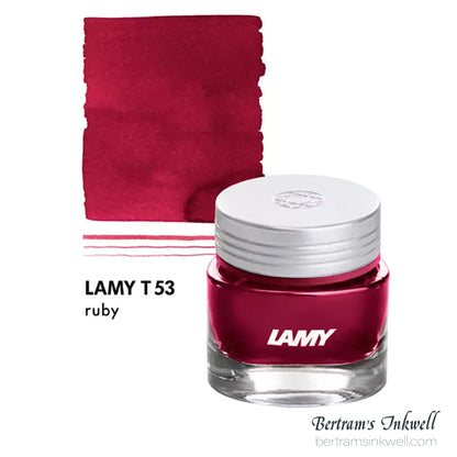 Lamy T53 Ruby Fountain Pen Ink Bottle 30ml