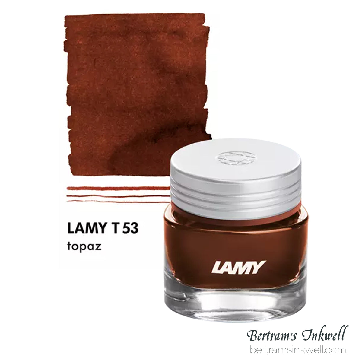 Lamy T53 Topaz Fountain Pen Ink Bottle 30ml