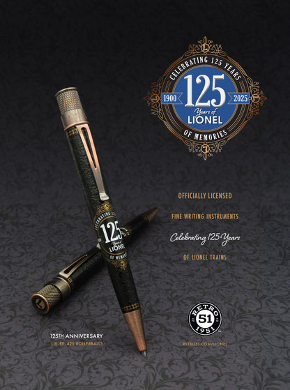 Retro 51 Tornado™ Lionel Trains® - 125th Anniversary Tribute Rollerball