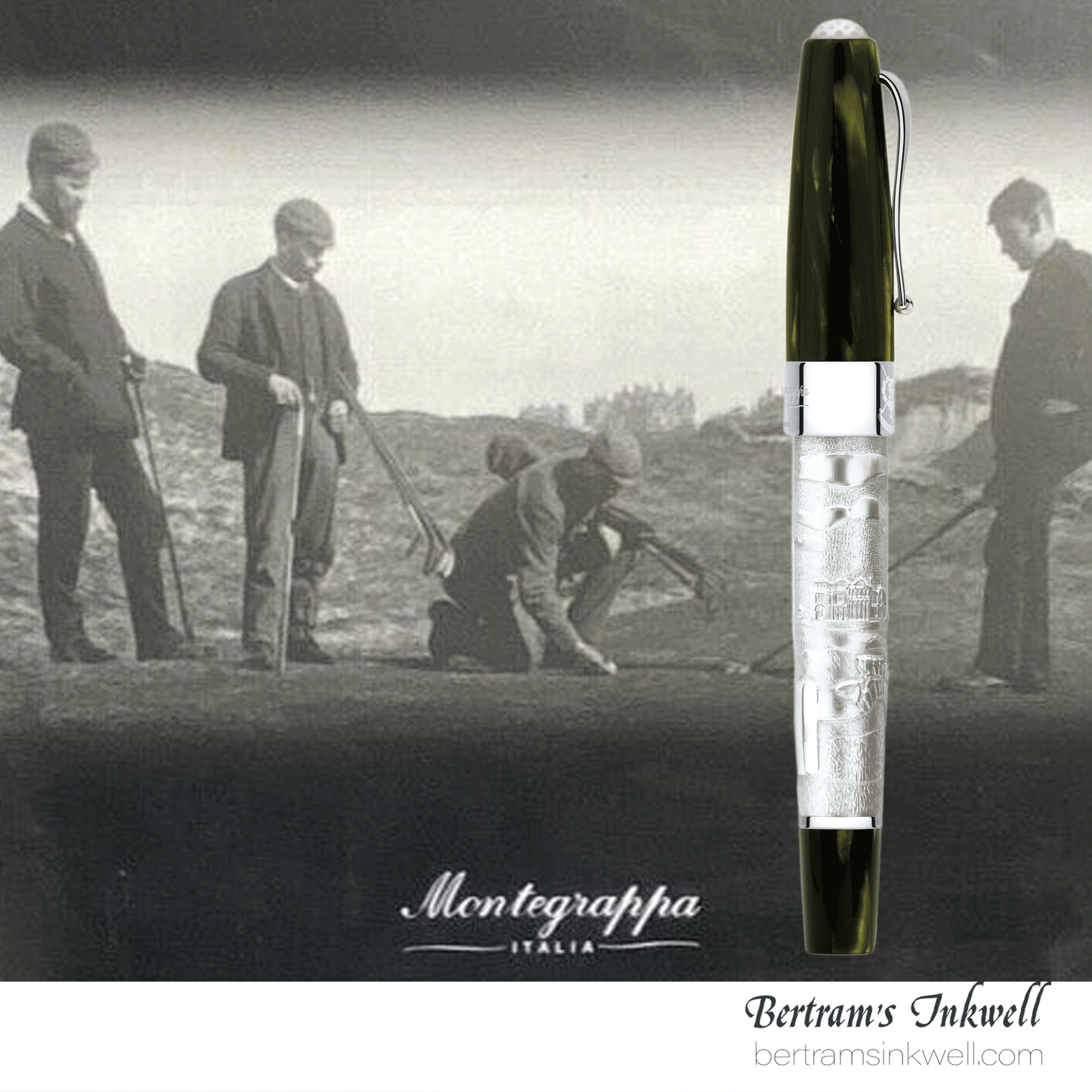 Montegrappa St. Andrews Links Limited Edition Fountain Pen ISSAL3SC, 2009
