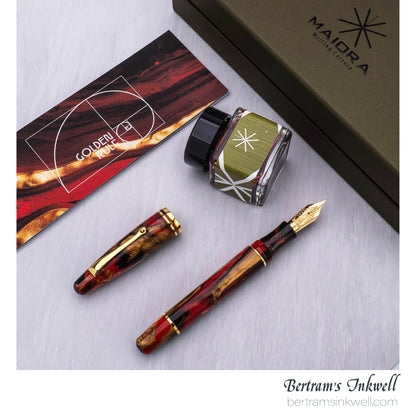 Maiora Ultra Ogiva Golden Rule Fountain Pen