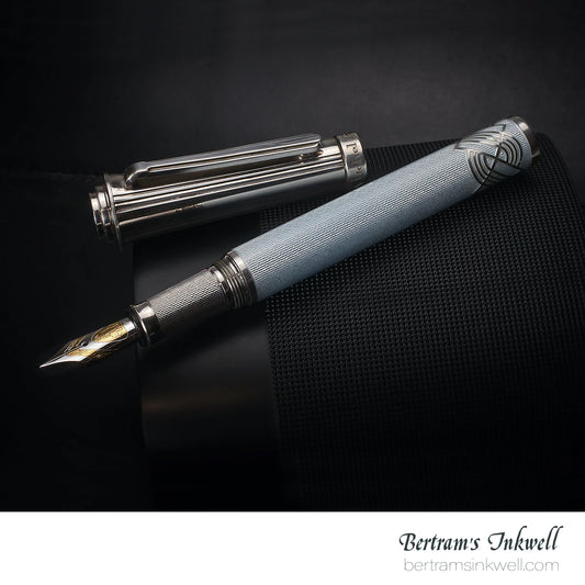 Michel Perchin South Beach Light Blue Limited Edition Fountain Pen, 2007