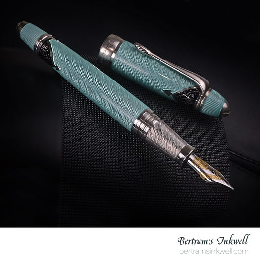 Michel Perchin The Star Of India Shagreen Limited Edition Fountain Pen, 2008