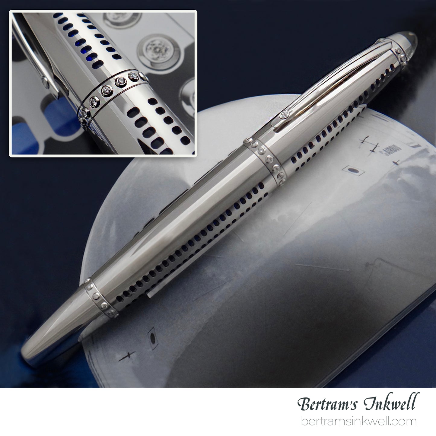 Montblanc Airbus A380 Skeleton Limited Edition 380 Fountain Pen 38948, 2007