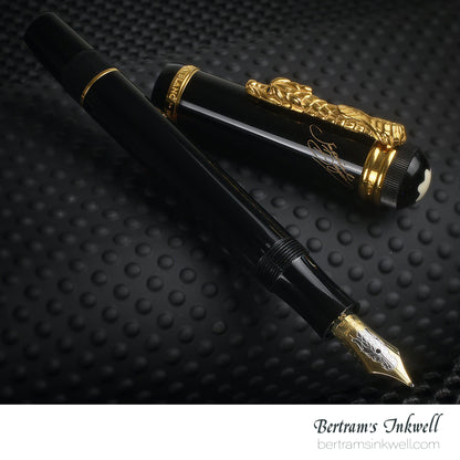 Montblanc Imperial Dragon 888 Gold Asian Market Only Limited Edition 888 Fountain Pen 28615, 1993