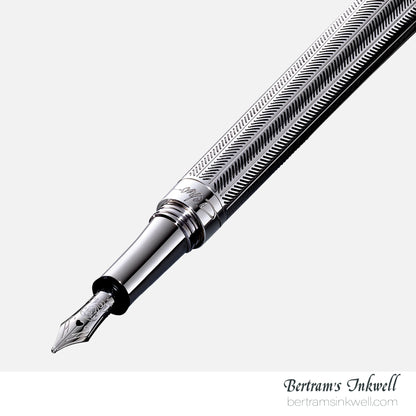 Montblanc Marlene Dietrich 1901 Silver and Diamonds Limited Edition Fountain Pen 101402, 2007