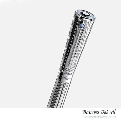 Montblanc Marlene Dietrich 1901 Silver and Diamonds Limited Edition Fountain Pen 101402, 2007