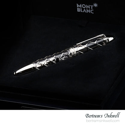 Montblanc Meisterstück Platinum Plated Skeleton 149 Fountain Pen 33349, 2001