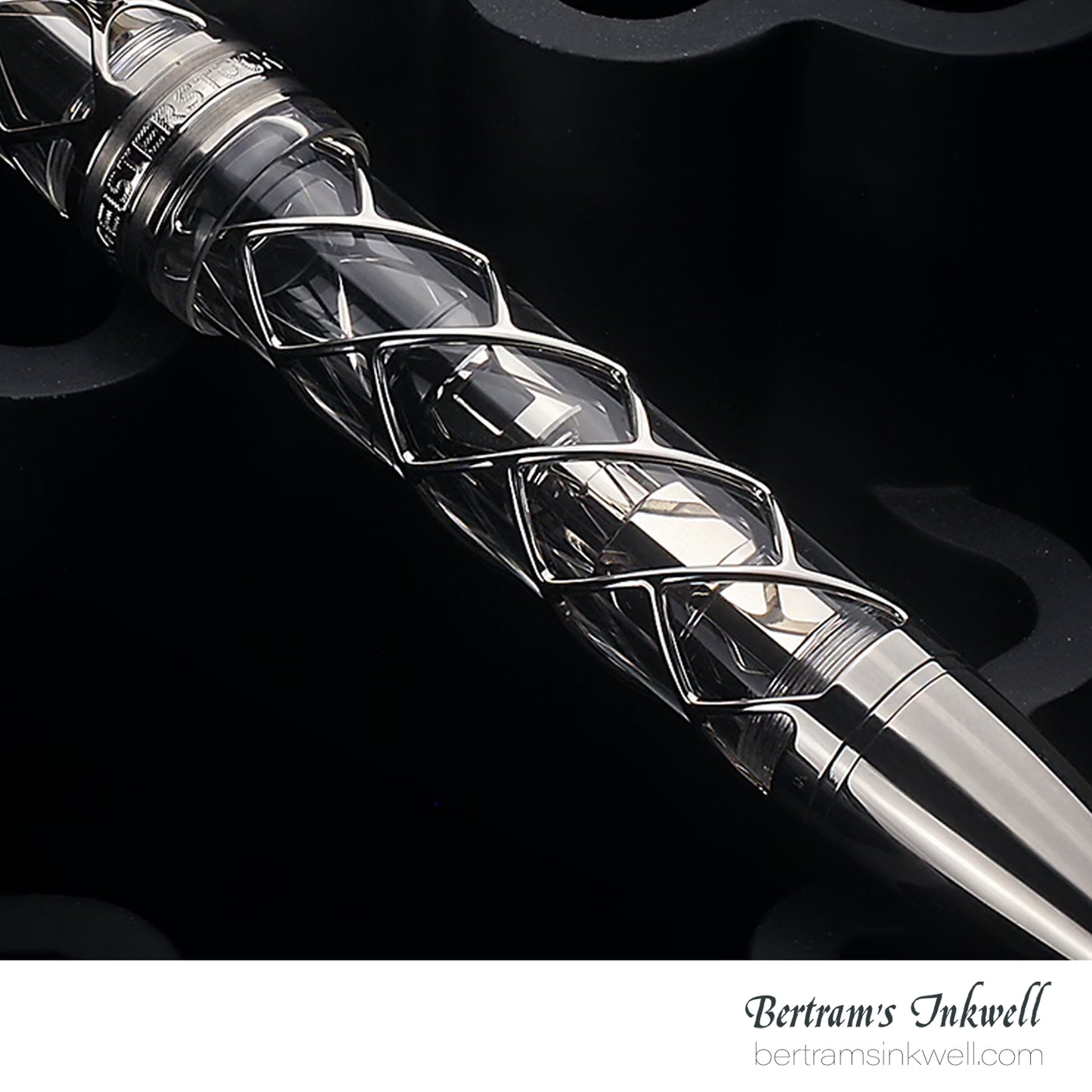 Montblanc Meisterstück Platinum Plated Skeleton 149 Fountain Pen 33349, 2001