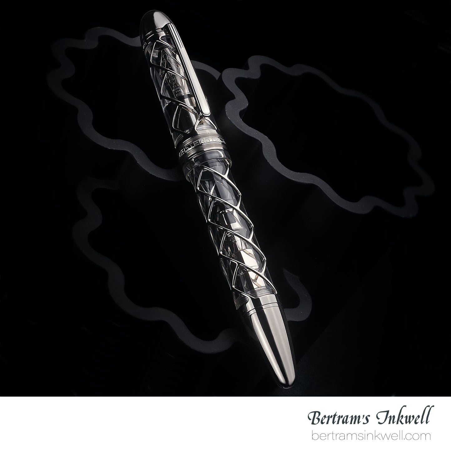 Montblanc Meisterstück Platinum Plated Skeleton 149 Fountain Pen 33349, 2001