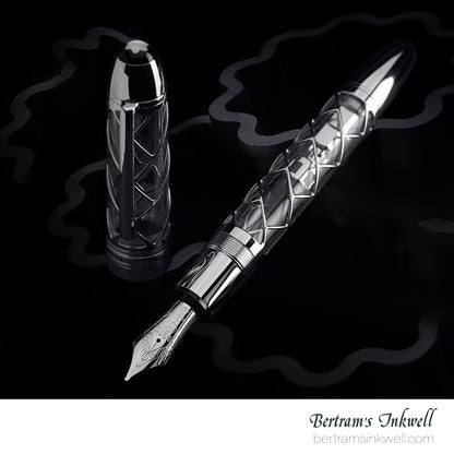 Montblanc Meisterstück Platinum Plated Skeleton 149 Fountain Pen 33349, 2001