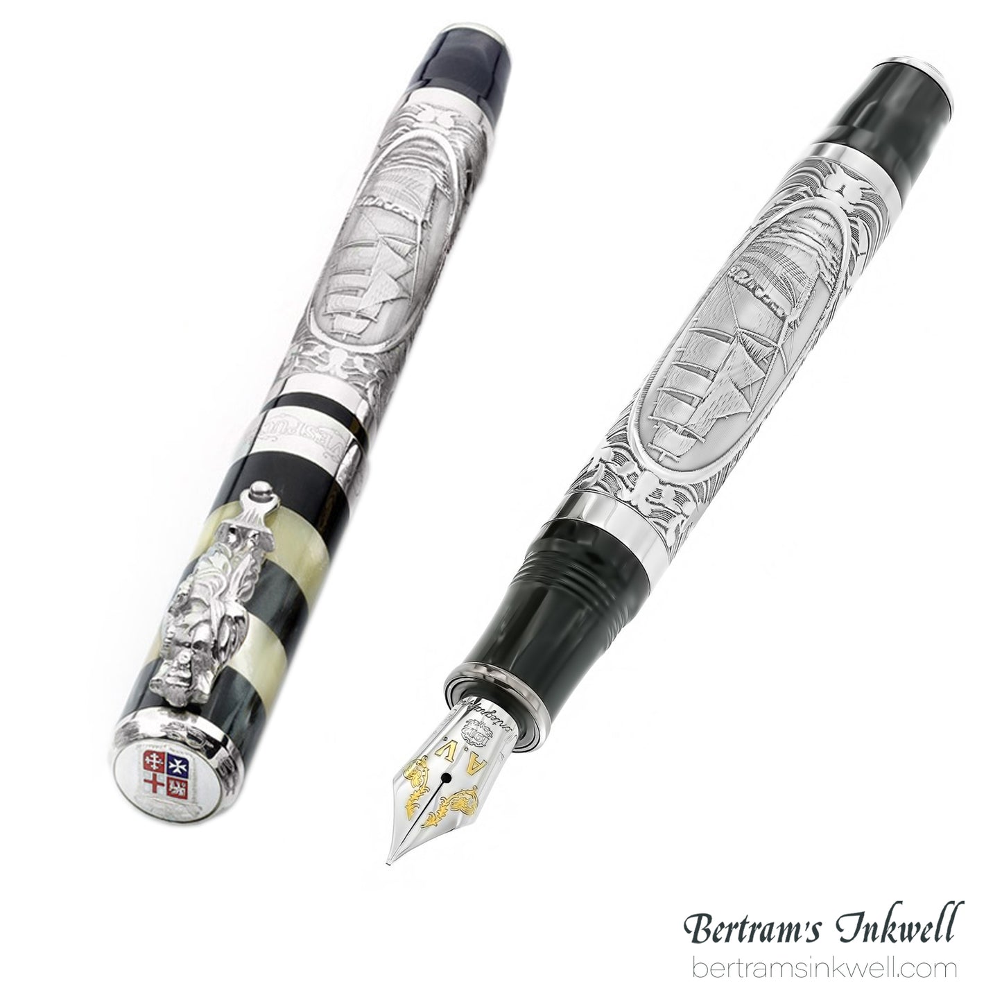 Montegrappa Amerigo Vespucci Limited Edition Fountain Pen ISAVN_SE, 2001