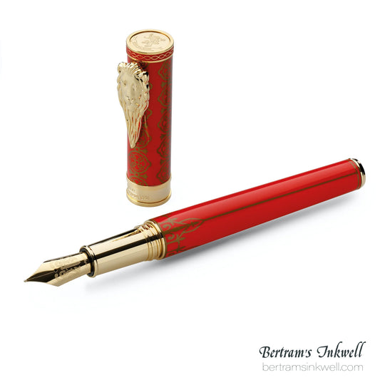 Montegrappa HBO Game of Thrones - Lannister Fountain Pen ITGOT_LN, 2017