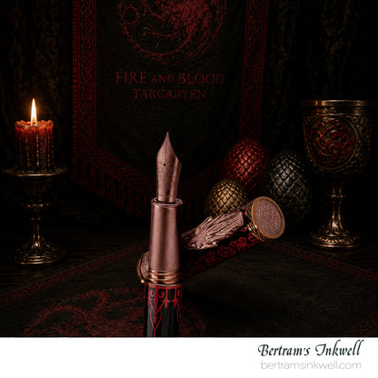 Montegrappa HBO Game of Thrones - Targaryen, Fountain Pen 2017, ISGOT3TY