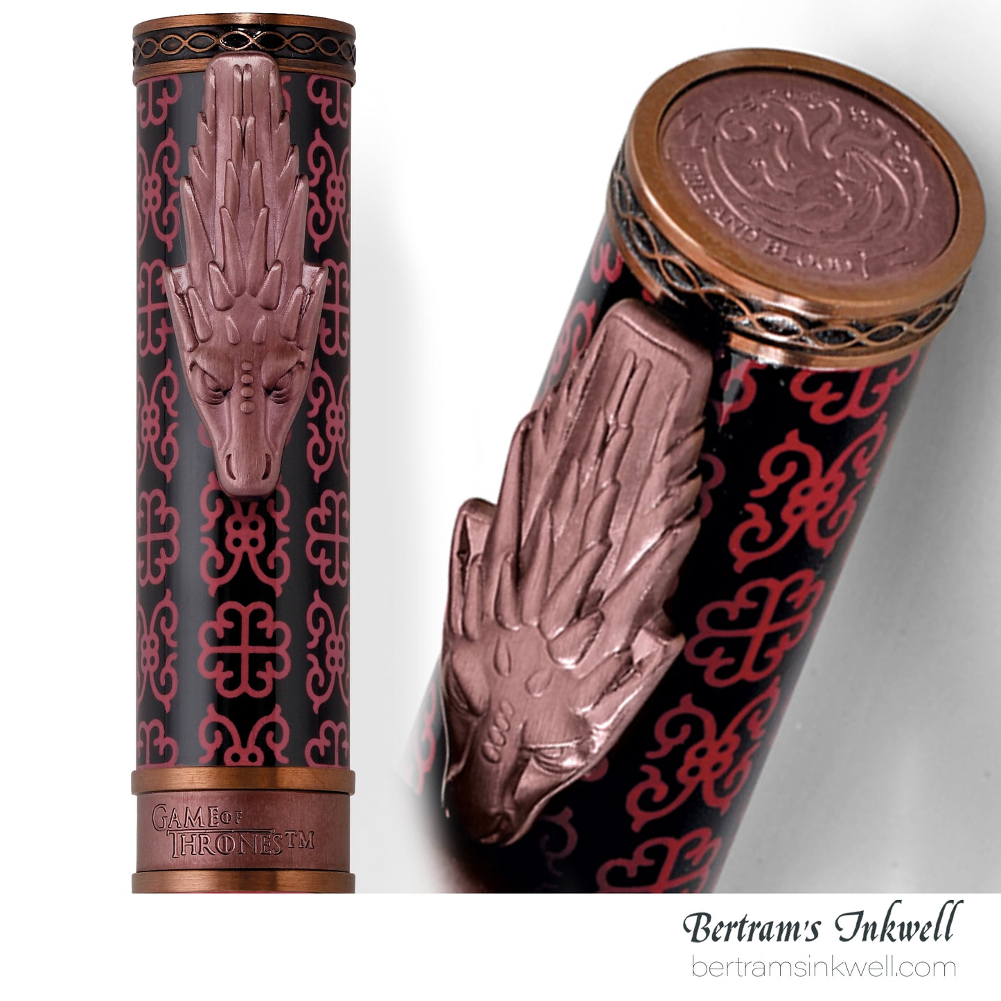 Montegrappa HBO Game of Thrones - Targaryen, Fountain Pen 2017, ISGOT3TY