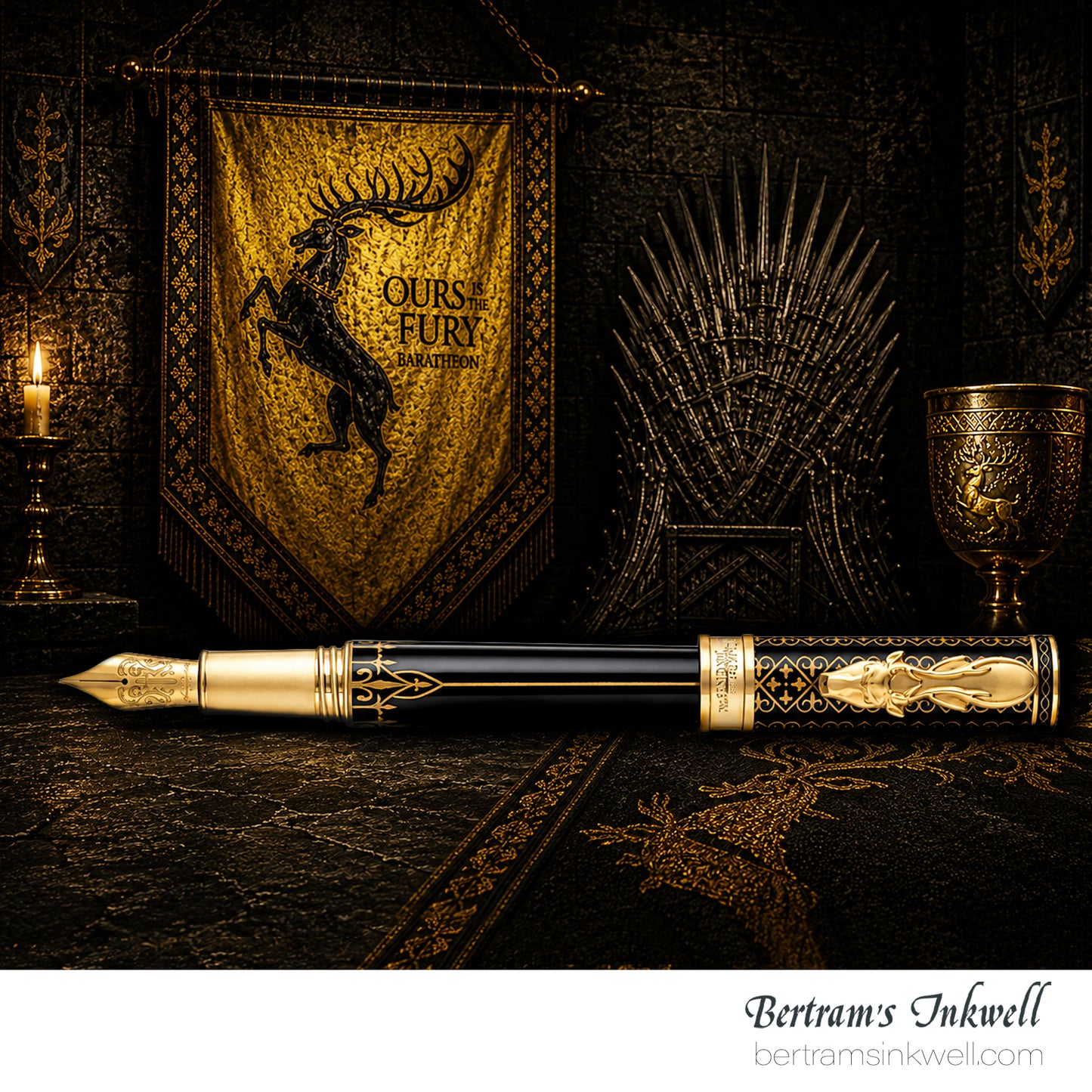 Montegrappa HBO Game of Thrones - Baratheon, Fountain Pen 2017, ISGOT5BT