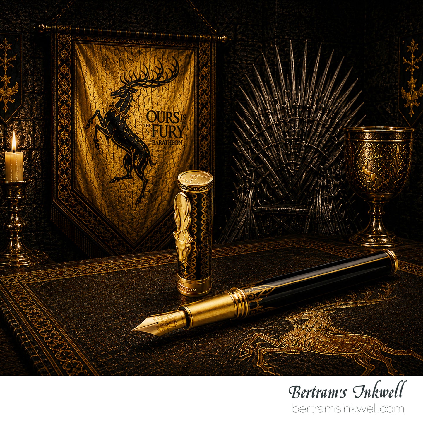 Montegrappa HBO Game of Thrones - Baratheon, Fountain Pen 2017, ISGOT5BT