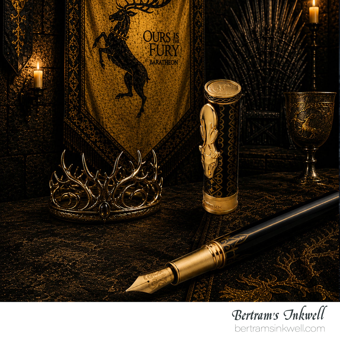 Montegrappa HBO Game of Thrones - Baratheon, Fountain Pen 2017, ISGOT5BT
