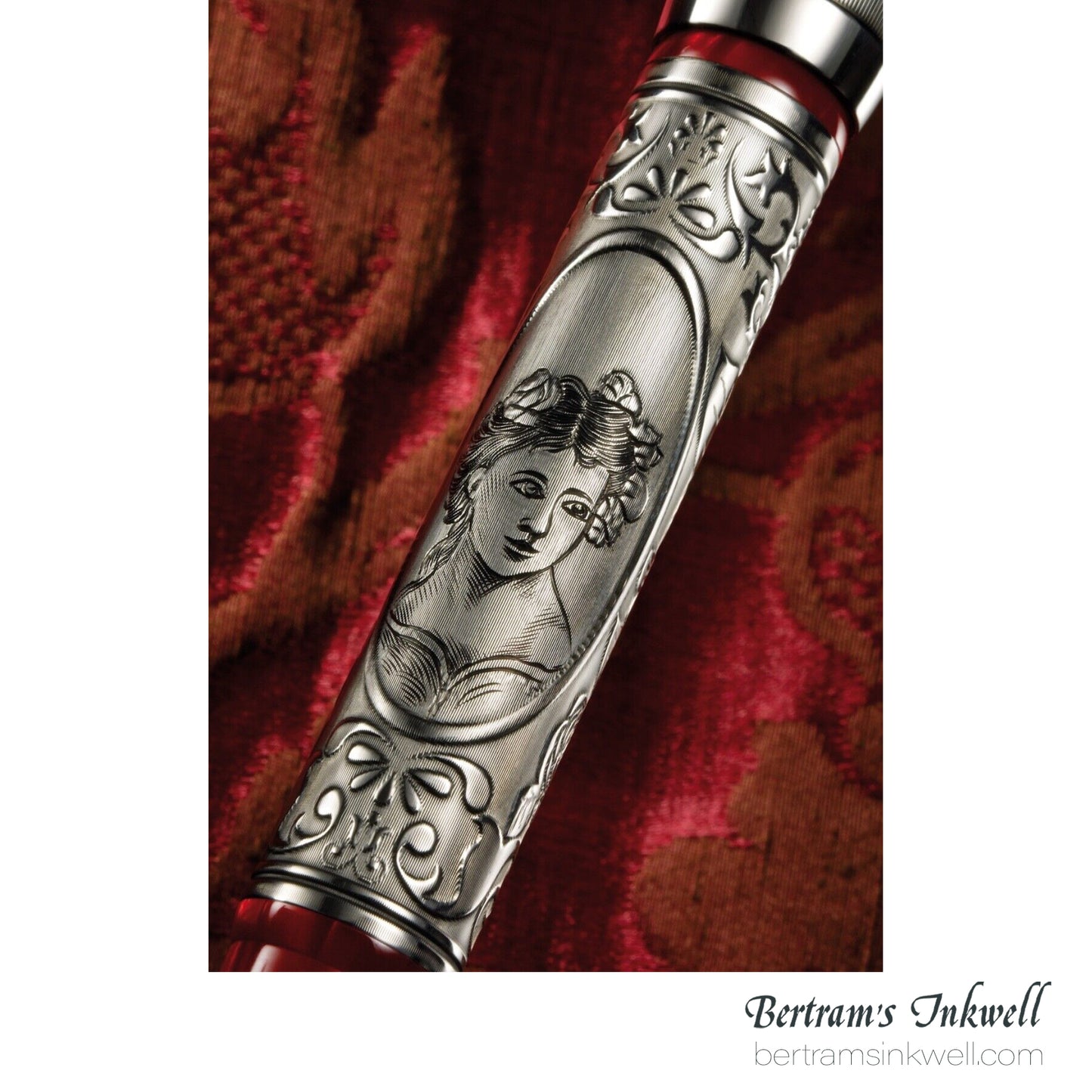 Montegrappa Invito a La Traviata Sterling Silver Limited Edition Fountain Pen ISETN3S0, 2010