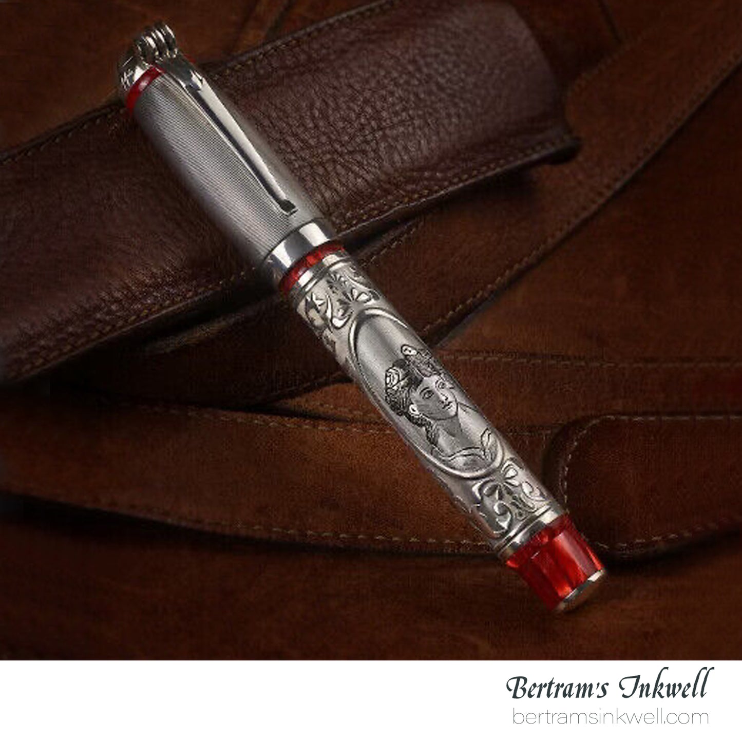 Montegrappa Invito a La Traviata Sterling Silver Limited Edition Fountain Pen ISETN3S0, 2010