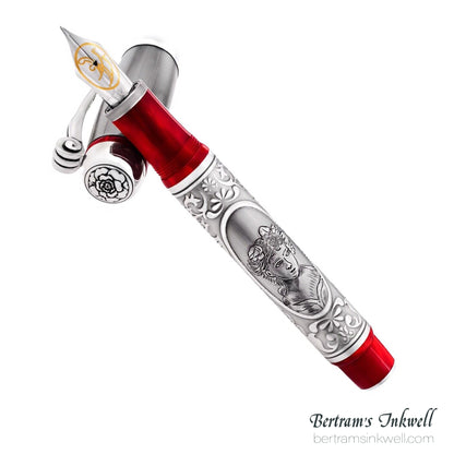 Montegrappa Invito a La Traviata Sterling Silver Limited Edition Fountain Pen ISETN3S0, 2010
