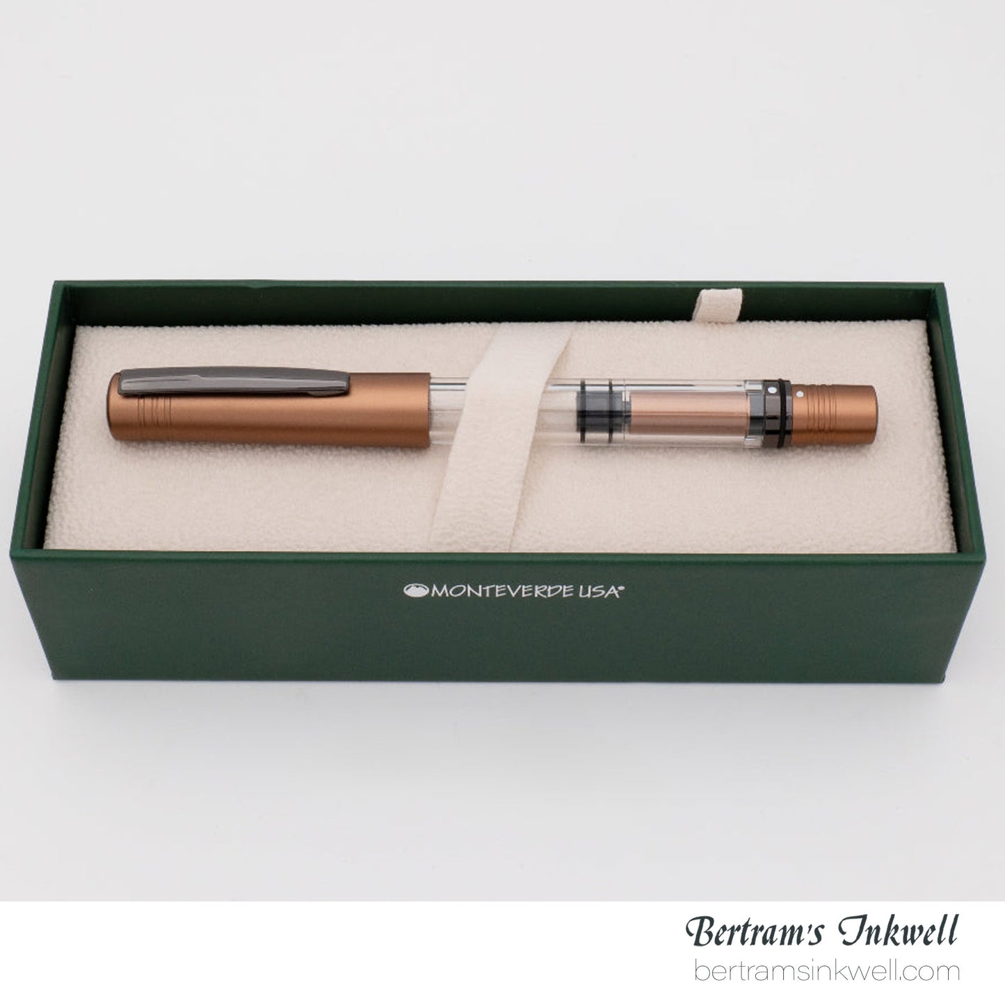 Monteverde MP1 Mocha Mousse (Color of the Year 2025) Demonstrator Fountain Pen