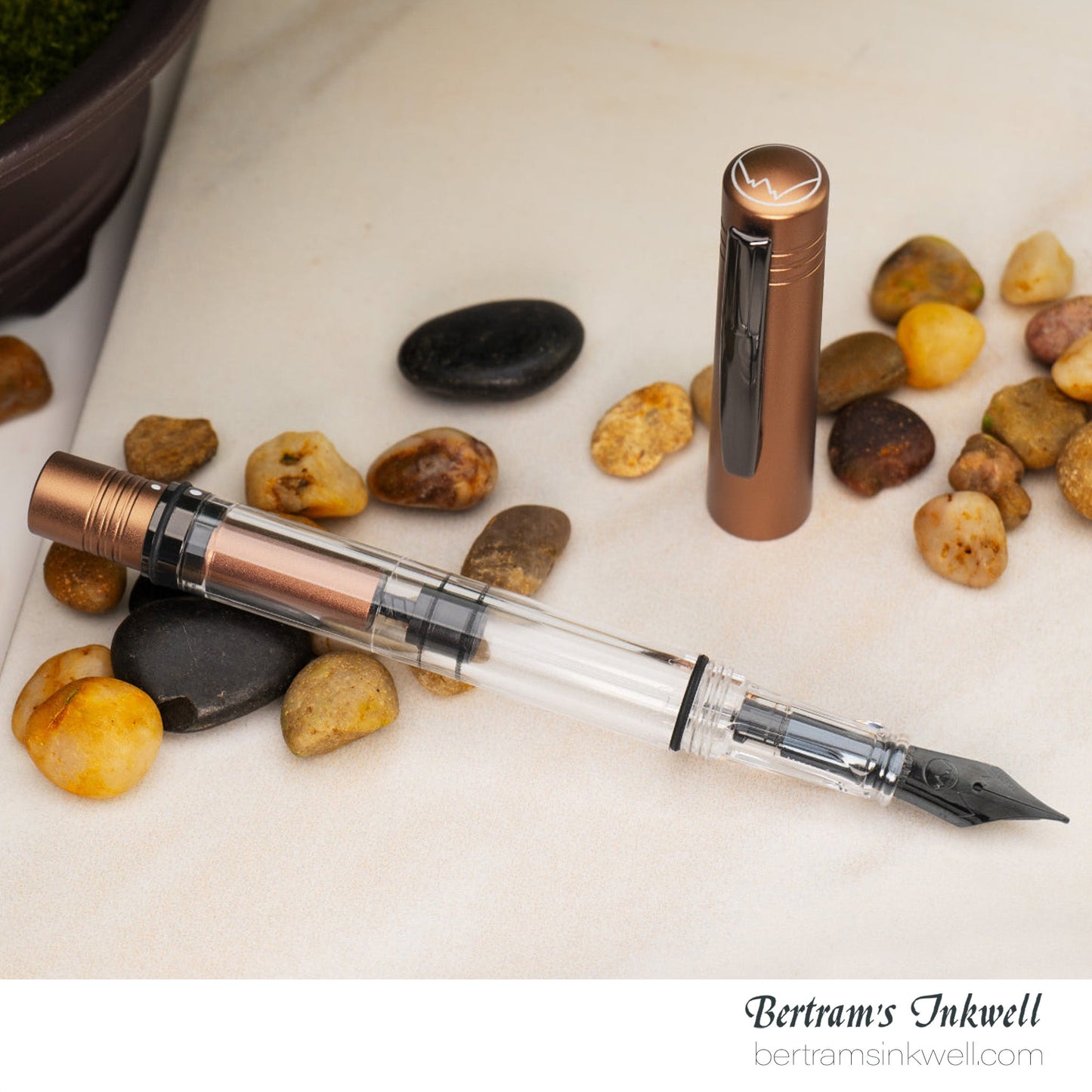 Monteverde MP1 Mocha Mousse (Color of the Year 2025) Demonstrator Fountain Pen