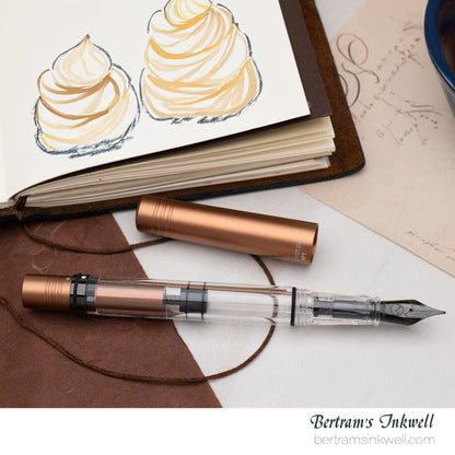 Monteverde MP1 Mocha Mousse (Color of the Year 2025) Demonstrator Fountain Pen