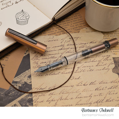 Monteverde MP1 Mocha Mousse (Color of the Year 2025) Demonstrator Fountain Pen